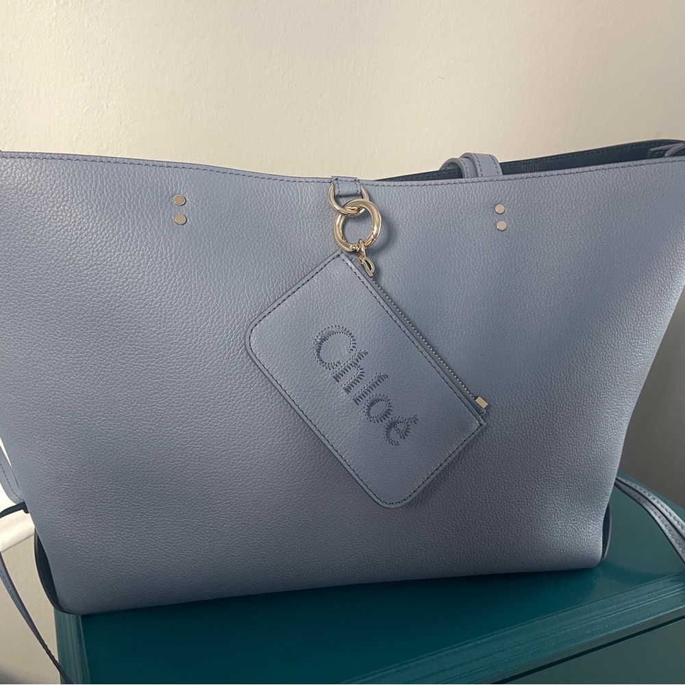 chloé sense medium east-west tote bag nwt